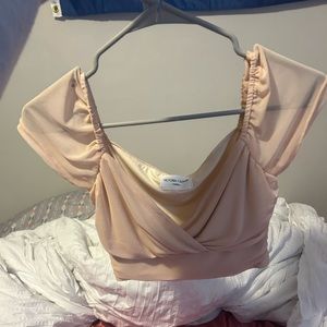 Cute Victoria and Sophia top with minor stain on right sleeve